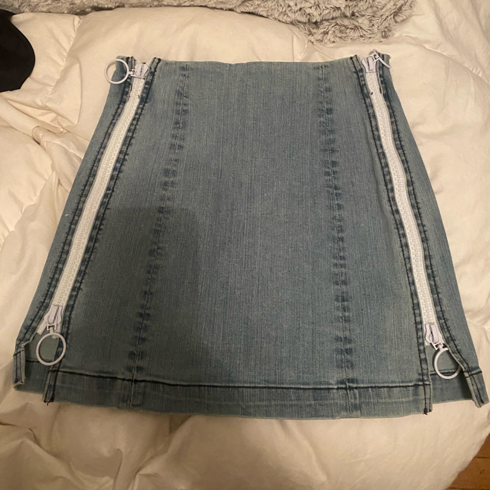 Carmar denim skirt